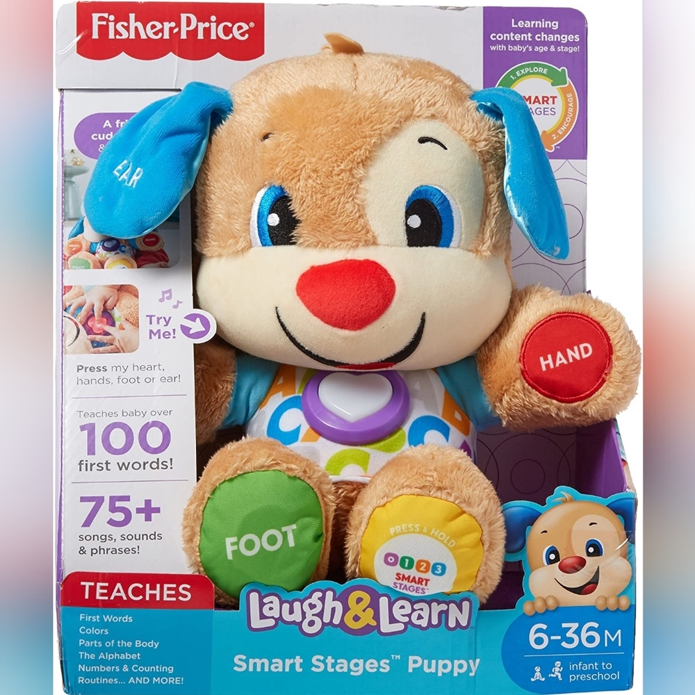 ✨2/$25✨Fisher-Price Laugh & Learn Interactive Puppy Toy